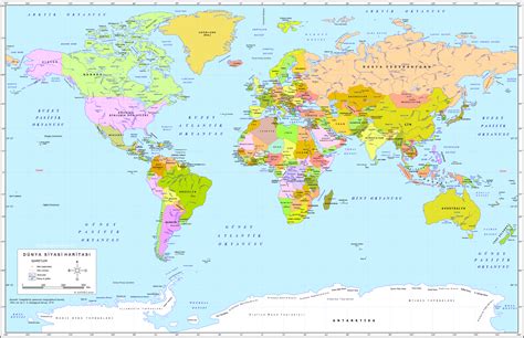 Dünya haritası interaktif